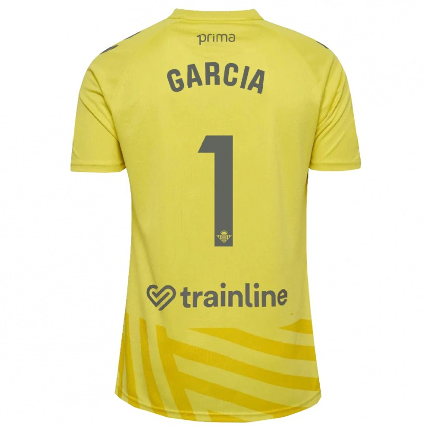 Danxen Herren Germán García #1 Trikot Gelb Grau Torwarttrikot 2025/26