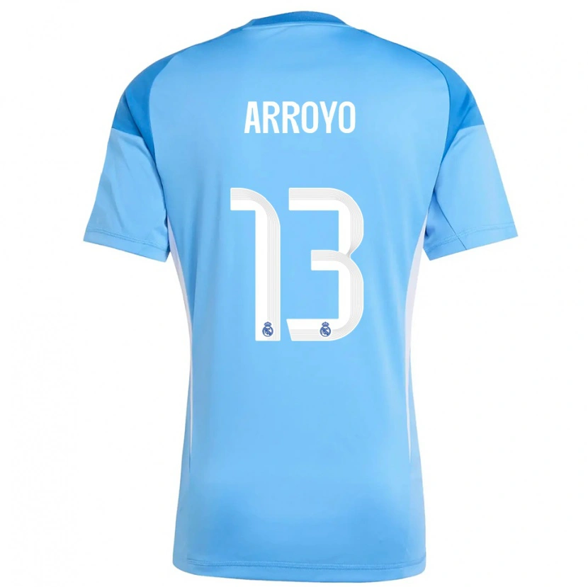 Danxen Herren Diego Arroyo #13 Trikot Himmelblau Weiß Torwarttrikot 2025/26
