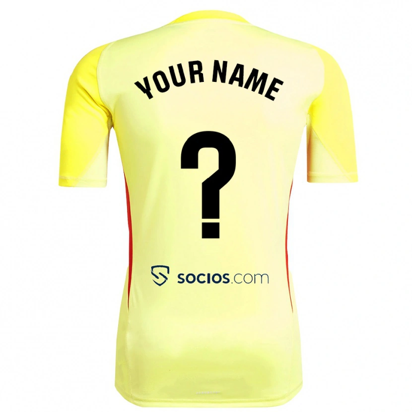 Danxen Herren Sevilla FC Gelb Rot Schwarz Trikot Torwarttrikot 2025/26