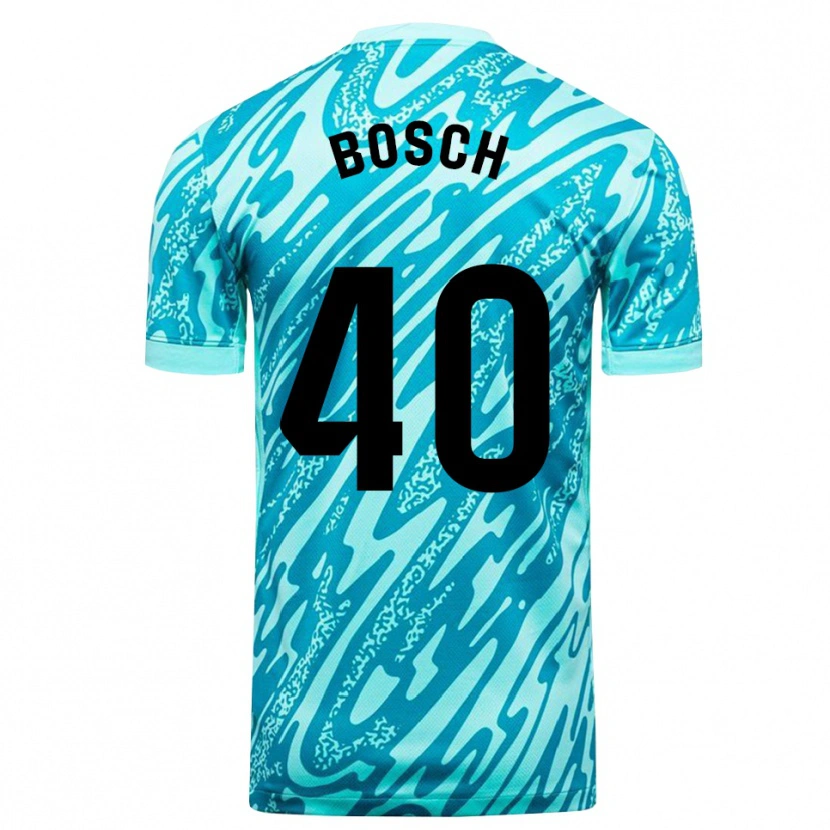 Danxen Herren Owen Bosch #40 Trikot Himmelblau Weiß Torwarttrikot 2025/26
