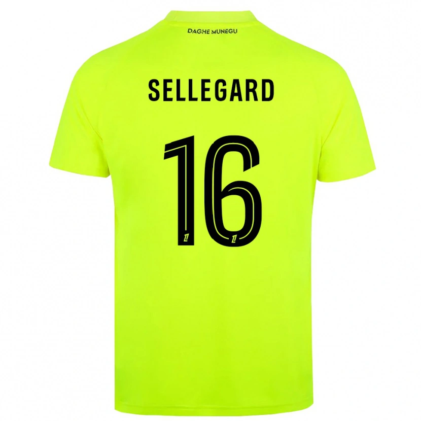 Danxen Herren Alexander Sellegard #16 Trikot Leuchtgrün Schwarz Torwarttrikot 2025/26