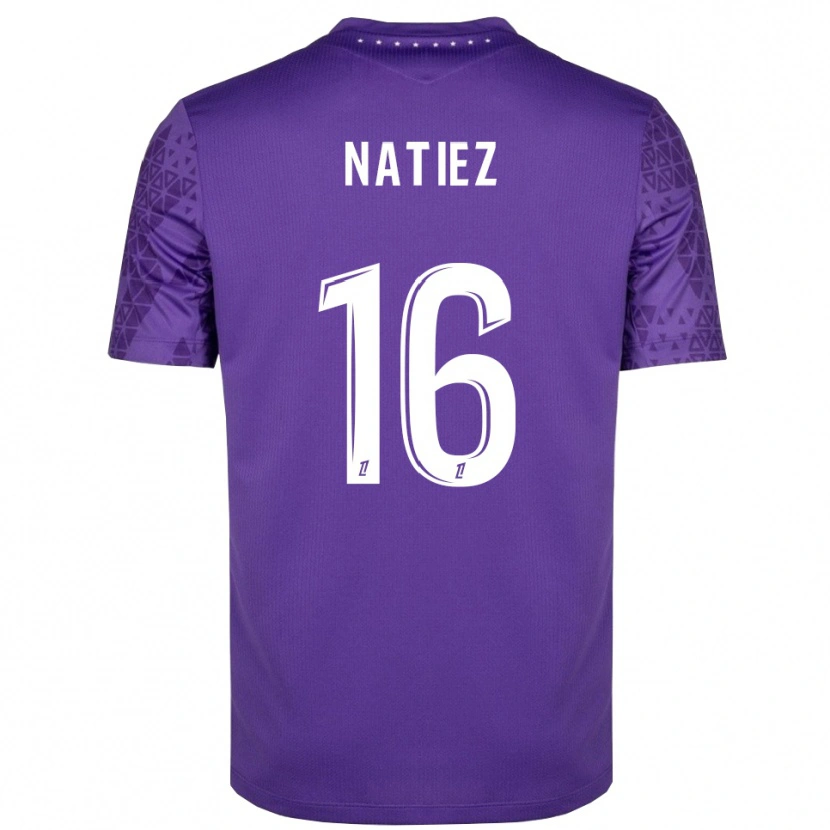 Danxen Herren Stanislas Natiez #16 Trikot Lila Weiß Torwarttrikot 2025/26