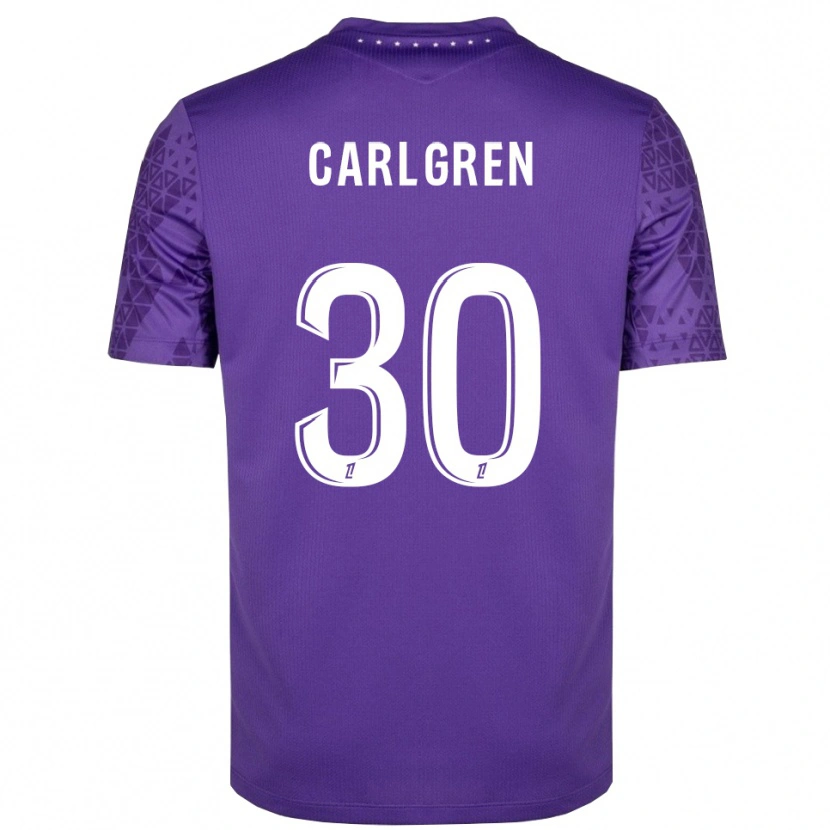 Danxen Herren Patrik Carlgren #30 Trikot Lila Weiß Torwarttrikot 2025/26
