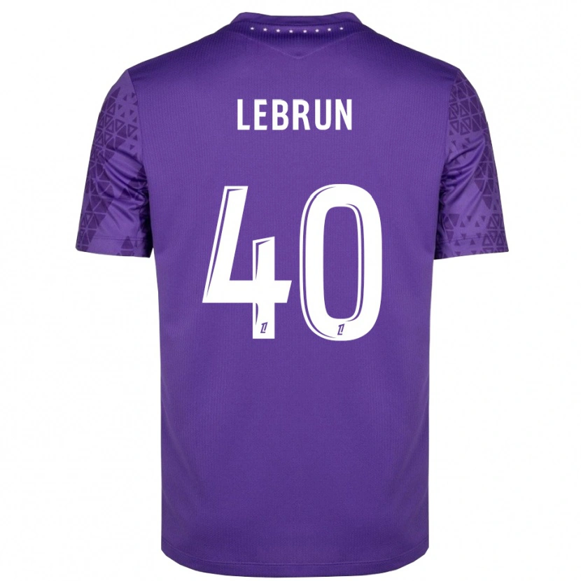 Danxen Herren Lisa Lebrun #40 Trikot Lila Weiß Torwarttrikot 2025/26