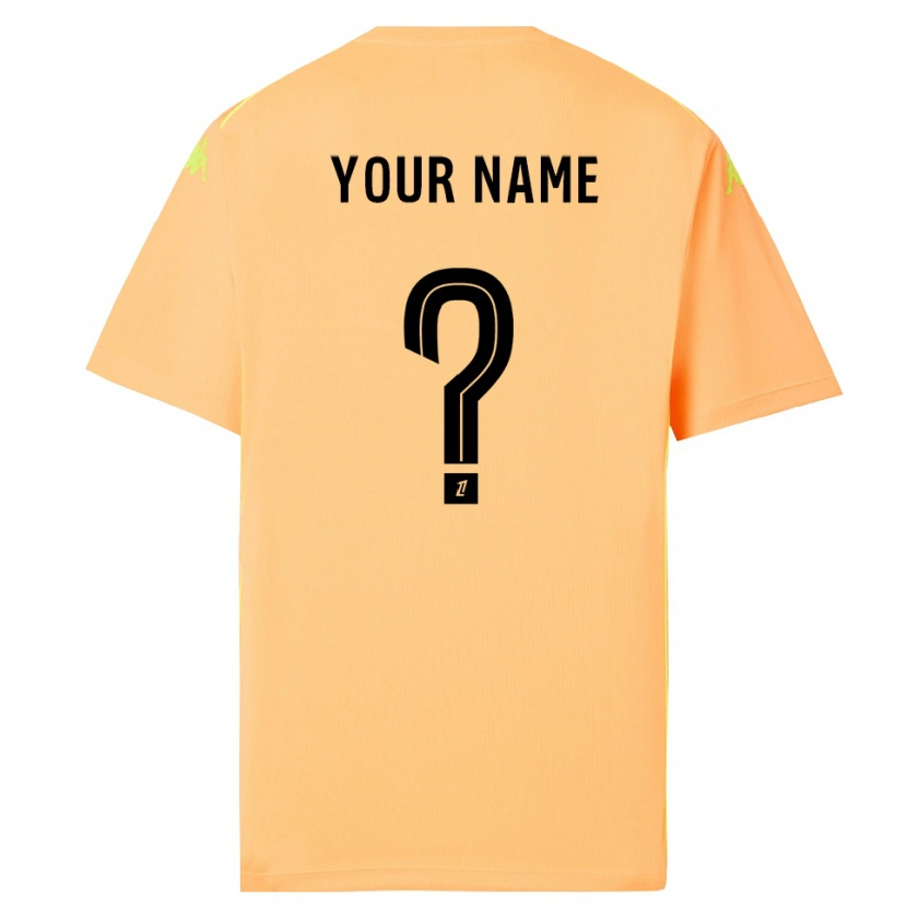 Danxen Herren OGC Nice Hellorange Schwarz Trikot Torwarttrikot 2025/26
