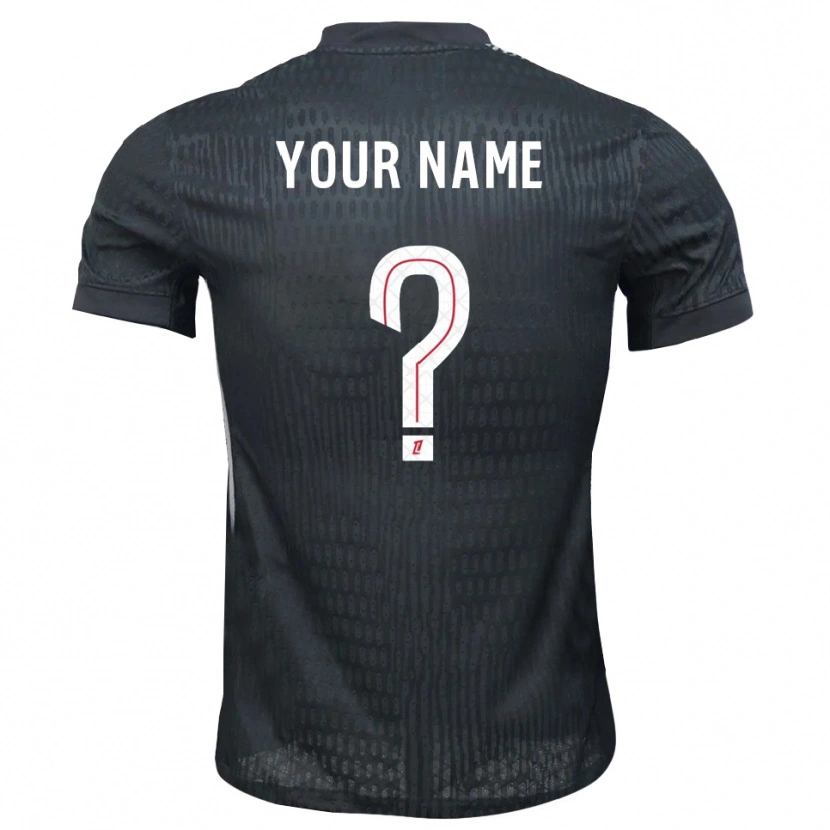 Danxen Herren Paris Saint-Germain Dunkelgrau Schwarz Trikot Torwarttrikot 2025/26