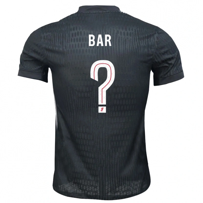 Danxen Herren Arthur Bar #0 Trikot Dunkelgrau Schwarz Torwarttrikot 2025/26