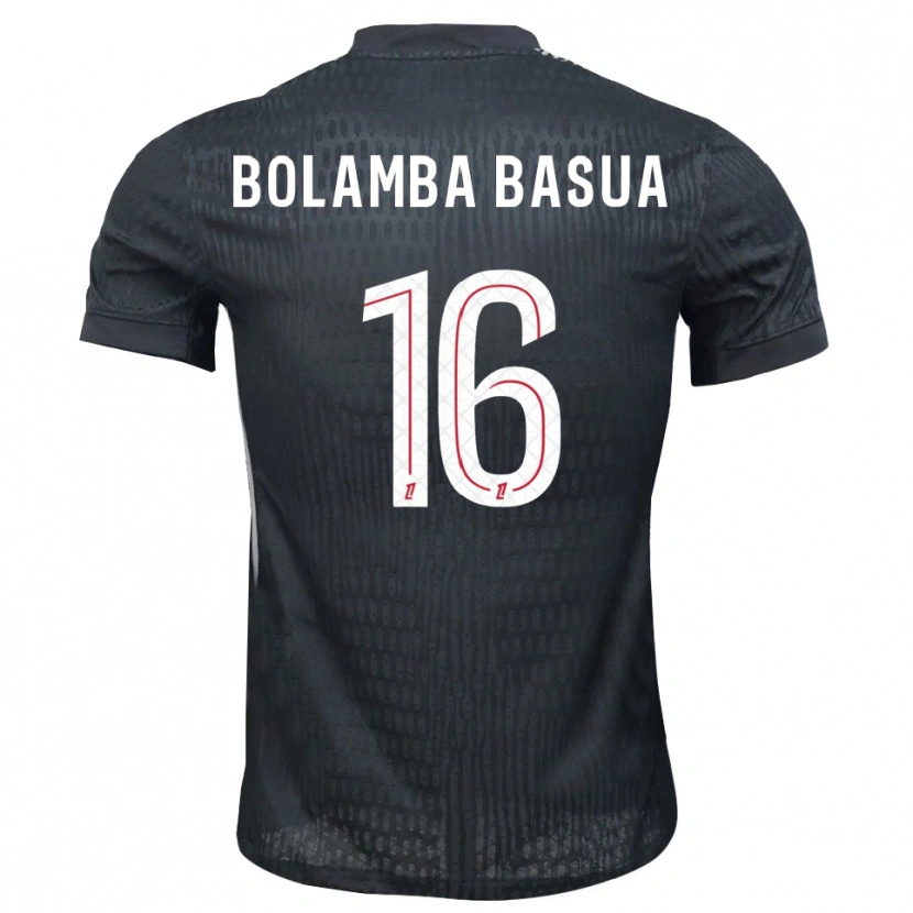 Danxen Herren Kévin Bolamba Basua #16 Trikot Dunkelgrau Schwarz Torwarttrikot 2025/26