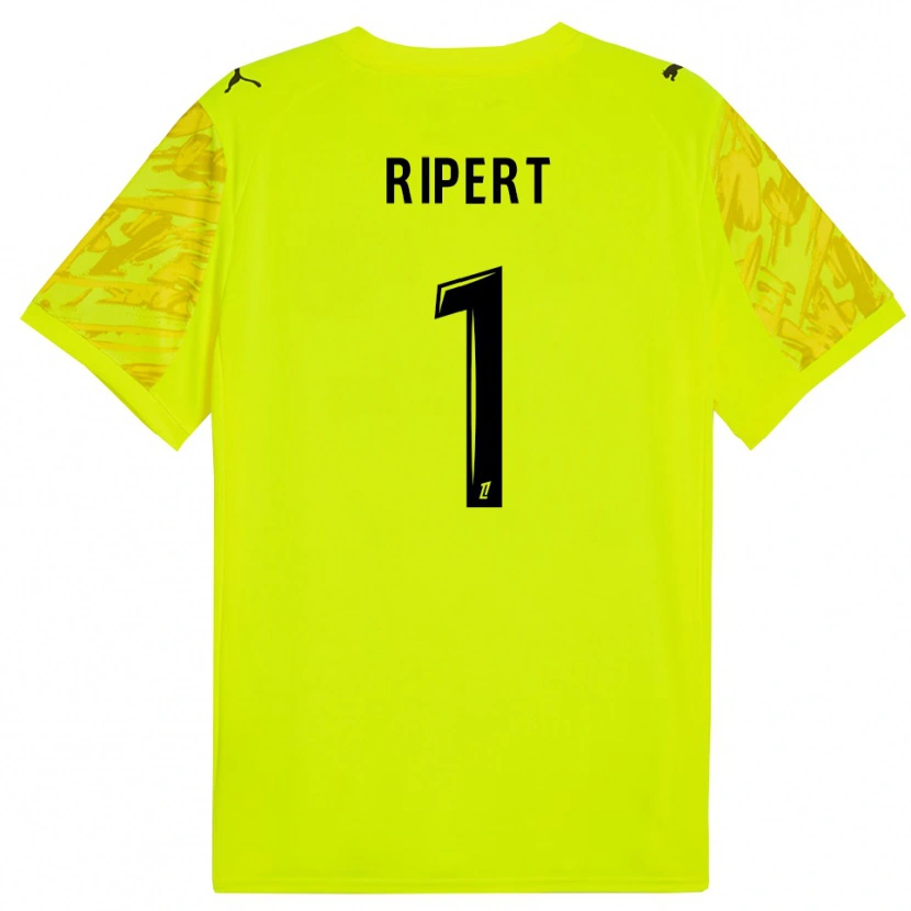 Danxen Herren Léo Ripert #1 Trikot Leuchtgrün Gelb Torwarttrikot 2025/26