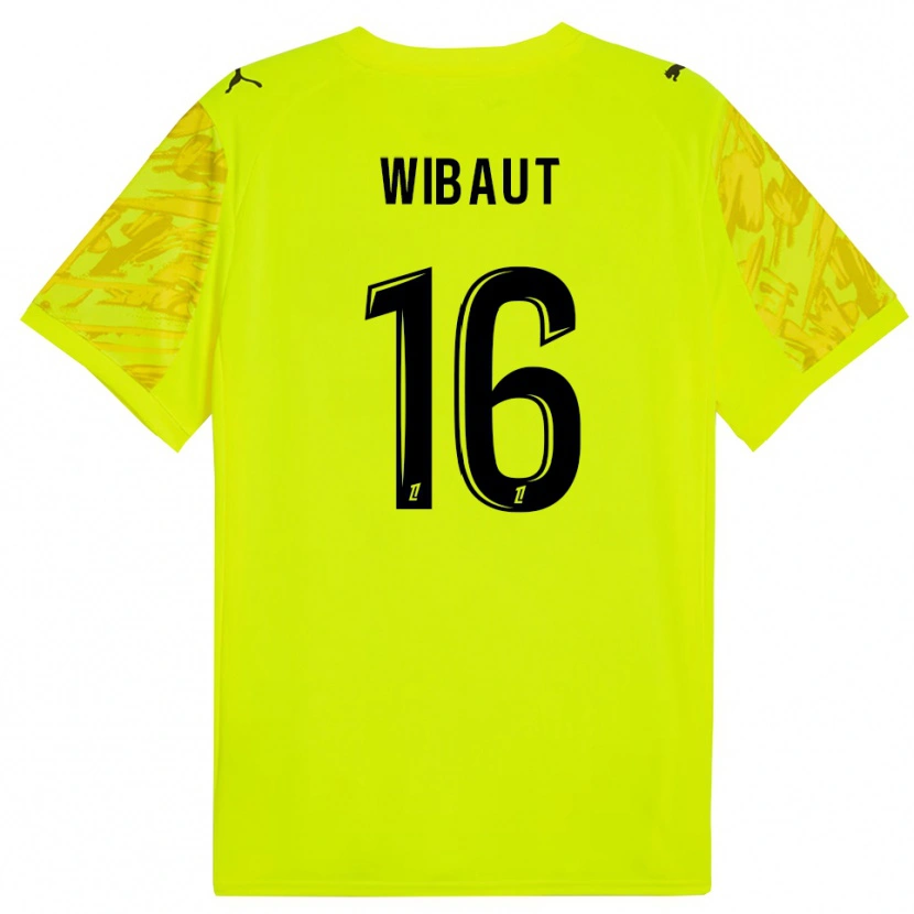 Danxen Herren Clara Wibaut #16 Trikot Leuchtgrün Gelb Torwarttrikot 2025/26