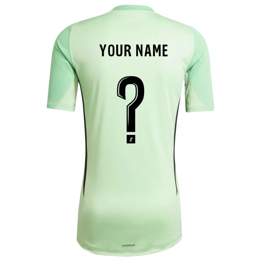 Danxen Herren RC Strasbourg Hellgrün Schwarz Trikot Torwarttrikot 2025/26