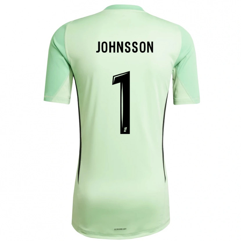 Danxen Herren Karl-Johan Johnsson #1 Trikot Hellgrün Schwarz Torwarttrikot 2025/26
