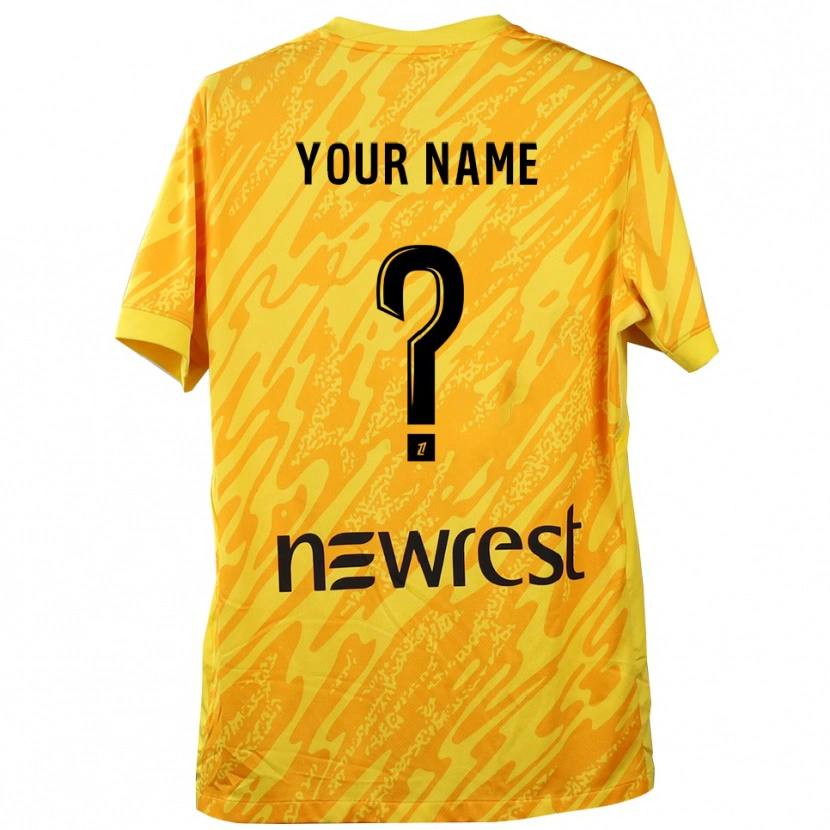 Danxen Herren Toulouse Gelb Schwarz Trikot Torwarttrikot 2025/26