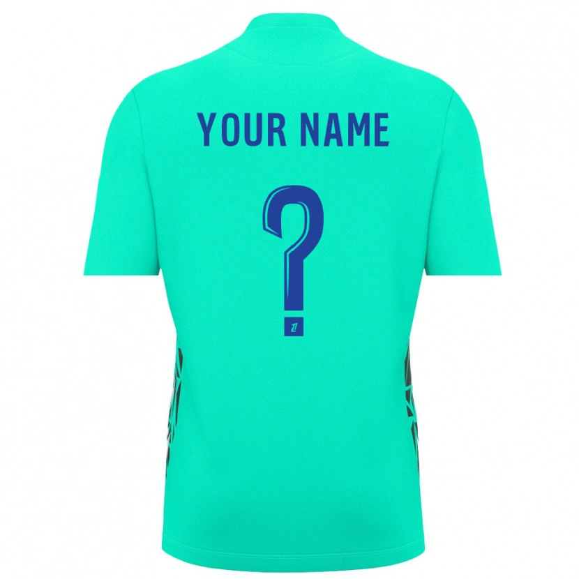 Danxen Herren AJ Auxerre Aquamarinblau Trikot Torwarttrikot 2025/26