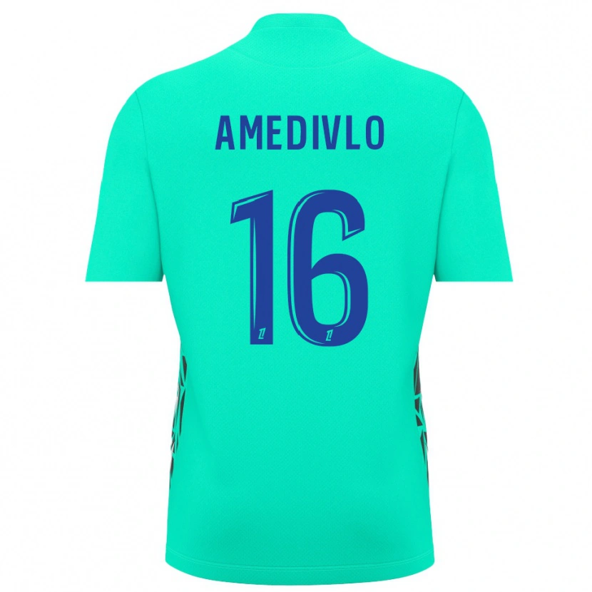 Danxen Herren Rayann Amedivlo #16 Trikot Aquamarinblau Torwarttrikot 2025/26