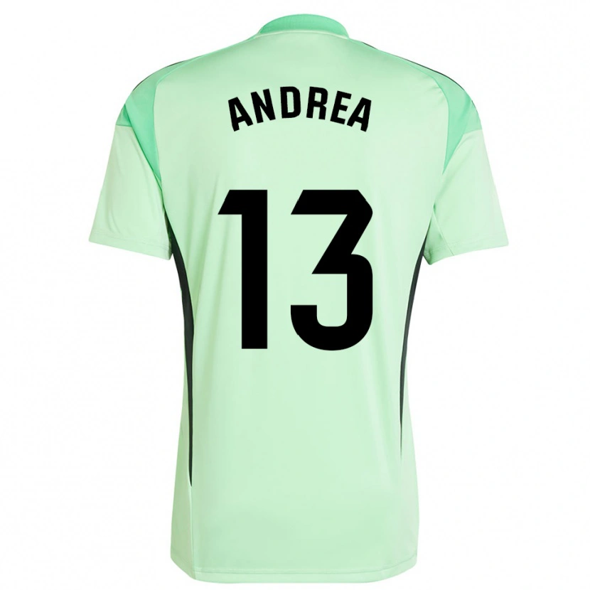 Danxen Herren Andrea Romero Burgos #13 Trikot Hellorange Schwarz Torwarttrikot 2025/26