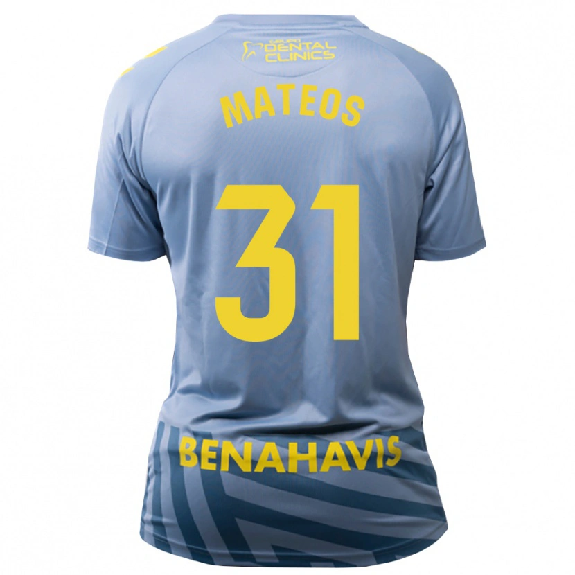 Danxen Herren Álex Mateos #31 Trikot Hellgraublau Torwarttrikot 2025/26