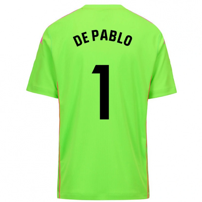 Danxen Herren Álvaro de Pablo #1 Trikot Lirme Tiefpink Torwarttrikot 2025/26