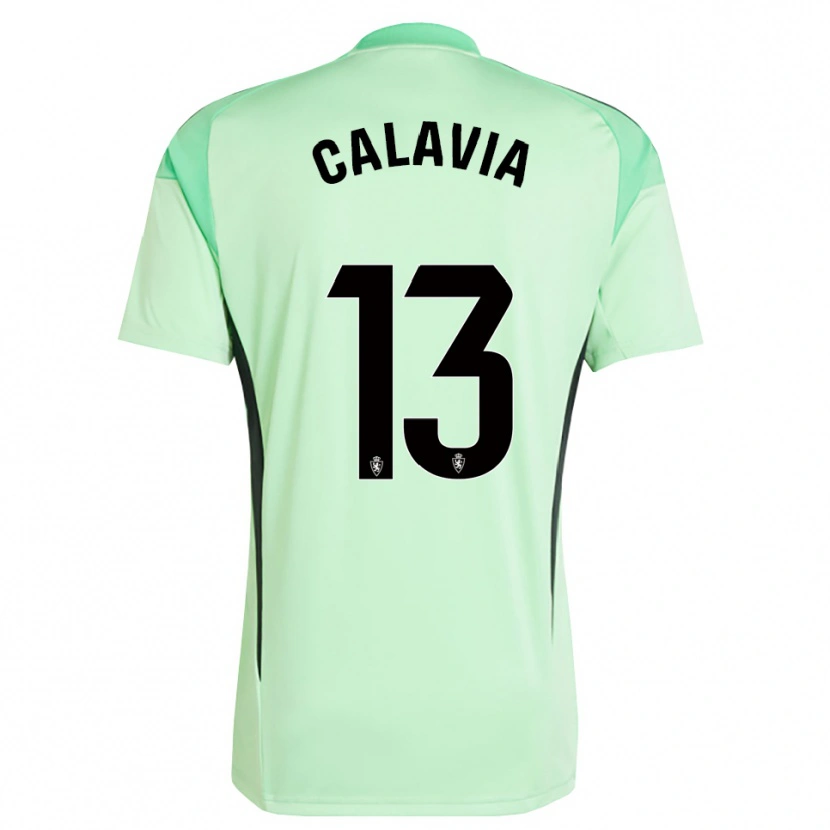 Danxen Herren Carlos Calavia #13 Trikot Mittleres Frühlingsgrün Torwarttrikot 2025/26