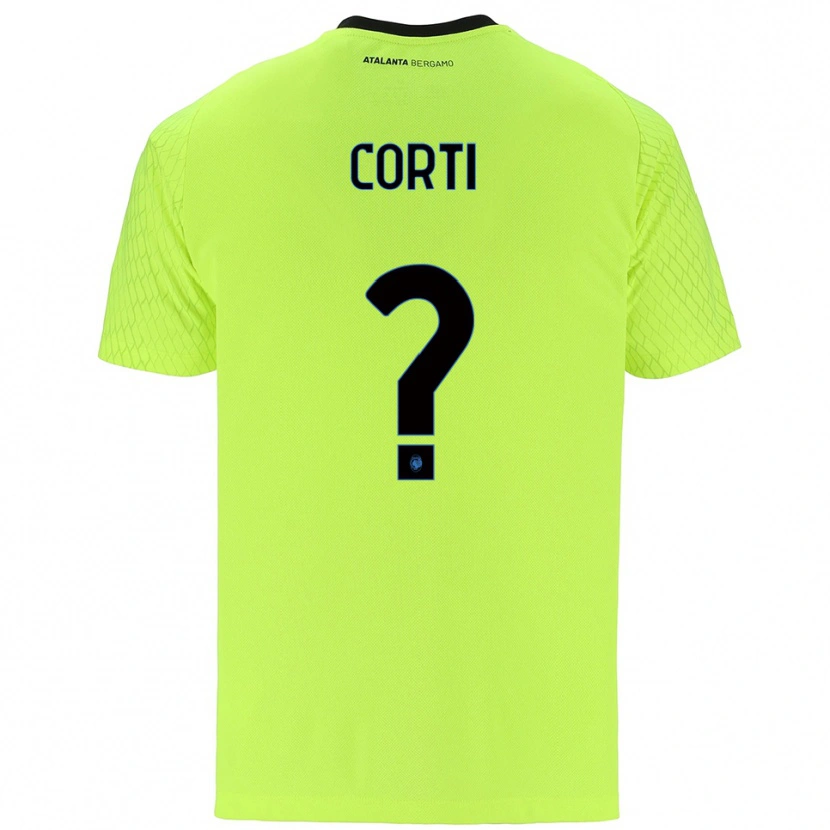Danxen Herren Edoardo Corti #0 Trikot Gelb Grün Rot Torwarttrikot 2025/26