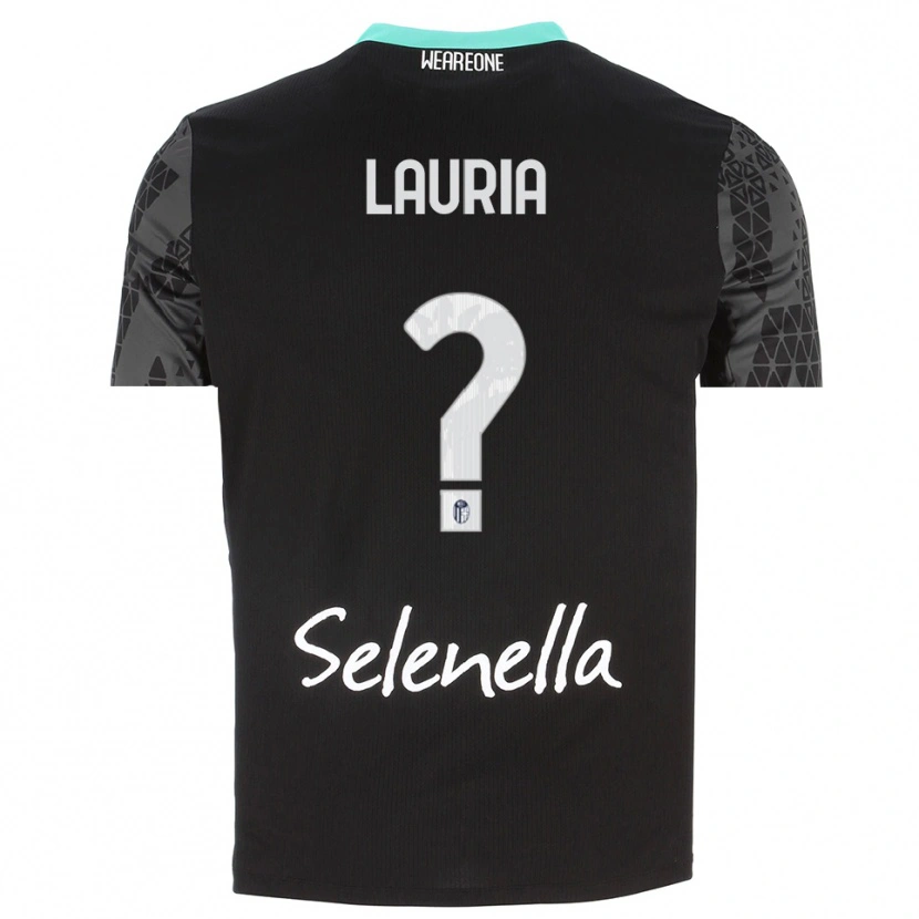 Danxen Herren Nicole Lauria #0 Trikot Grau Schwarz Weiß Torwarttrikot 2025/26