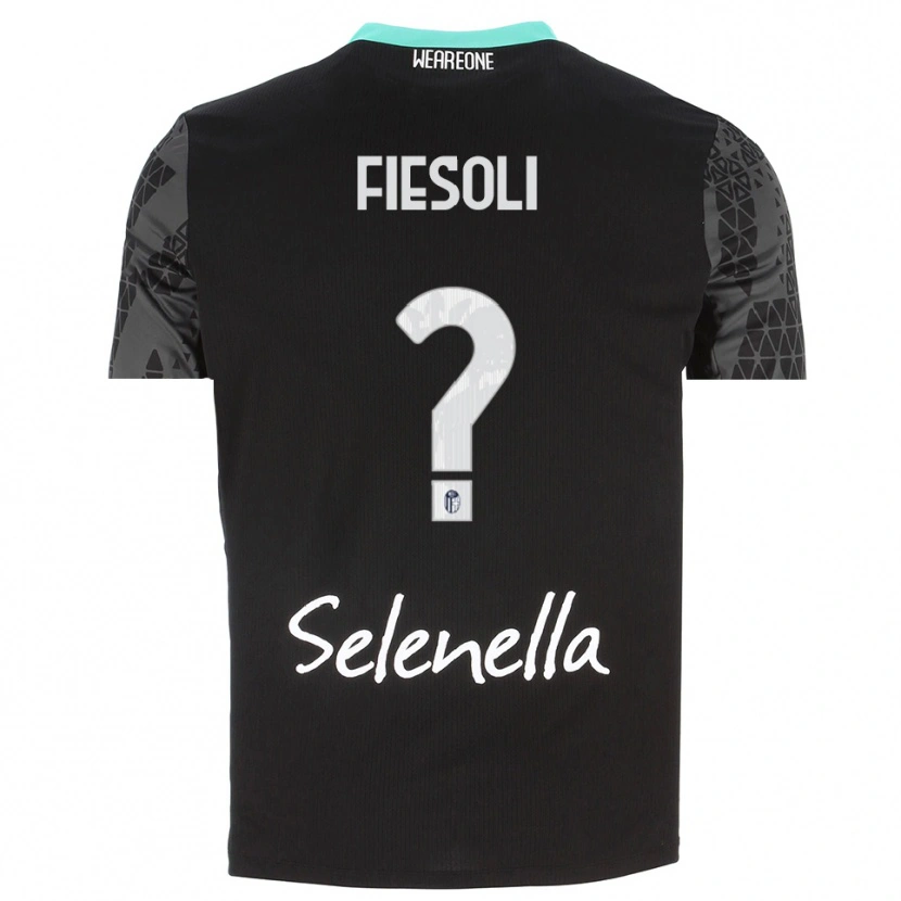 Danxen Herren Marta Fiesoli #0 Trikot Grau Schwarz Weiß Torwarttrikot 2025/26
