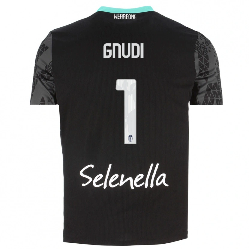 Danxen Herren Riccardo Gnudi #1 Trikot Grau Schwarz Weiß Torwarttrikot 2025/26
