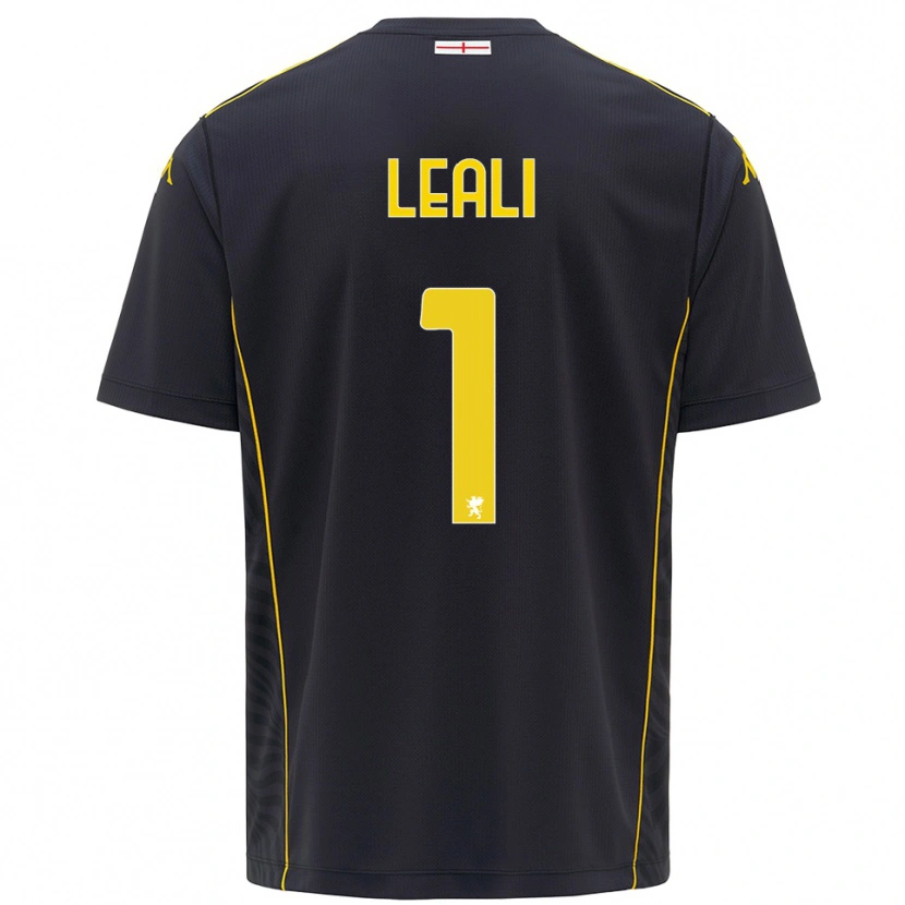 Danxen Herren Nicola Leali #1 Trikot Schwarz Gelb Torwarttrikot 2025/26