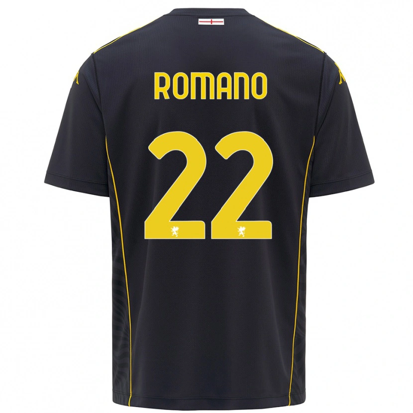 Danxen Herren Andrew Romano #22 Trikot Schwarz Gelb Torwarttrikot 2025/26