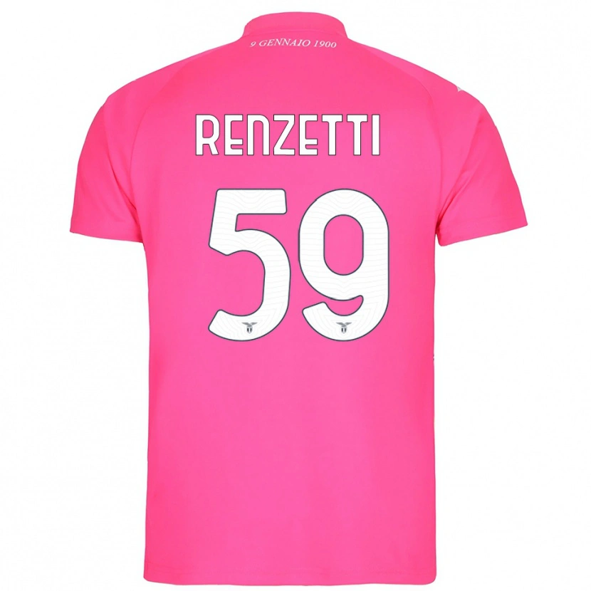 Danxen Herren Davide Renzetti #59 Trikot Tiefrosa Torwarttrikot 2025/26