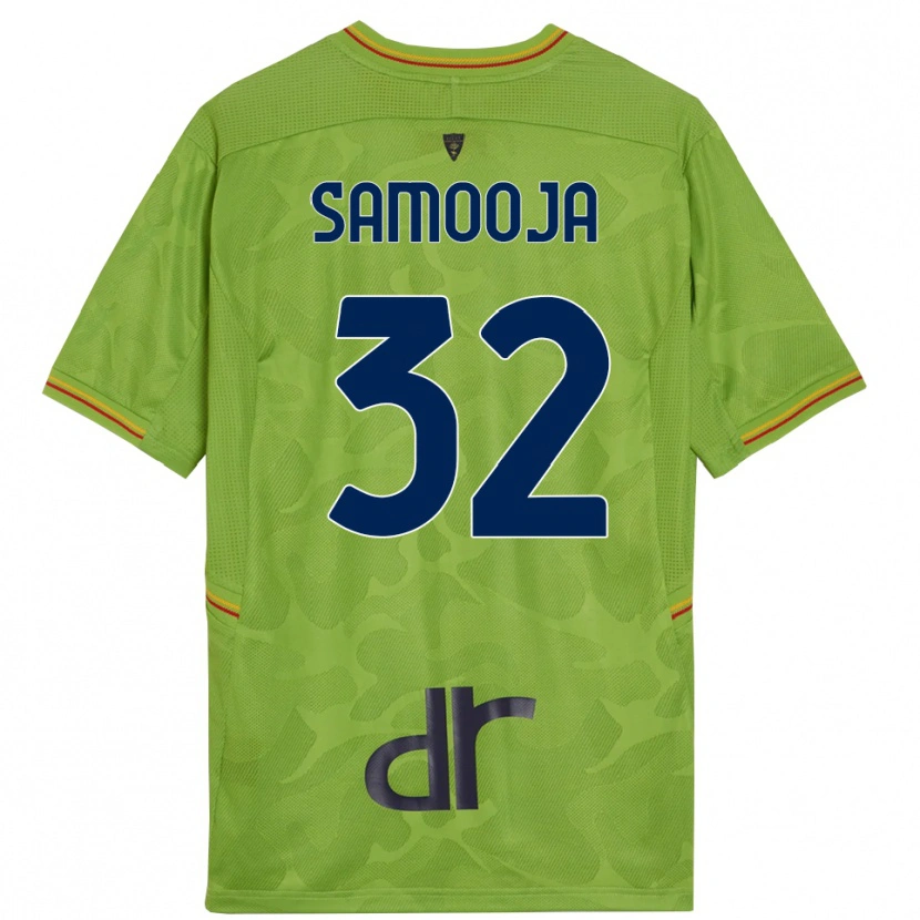Danxen Herren Jasper Samooja #32 Trikot Waldgrün Schwarz Torwarttrikot 2025/26