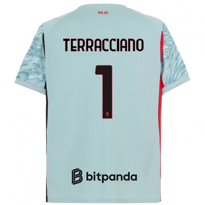 Danxen Herren Pietro Terracciano #1 Trikot Hellblau Rot Torwarttrikot 2025/26