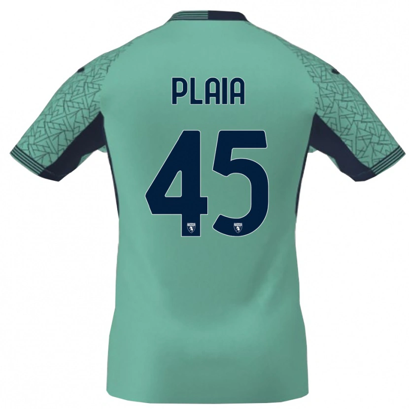 Danxen Herren Francesco Plaia #45 Trikot Lagunenblau Torwarttrikot 2025/26