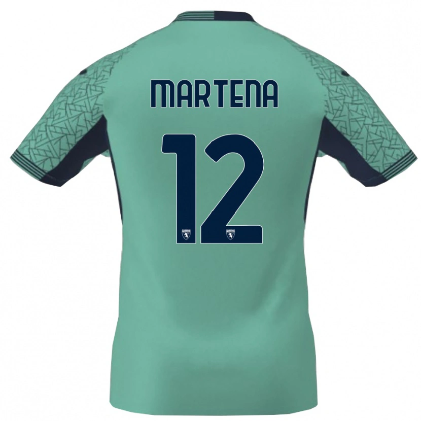 Danxen Herren Gabriele Martena #12 Trikot Lagunenblau Torwarttrikot 2025/26