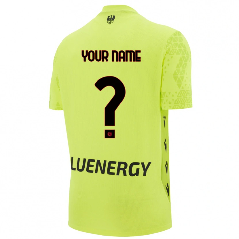 Danxen Herren Udinese Calcio Grün Gelb Schwarz Trikot Torwarttrikot 2025/26