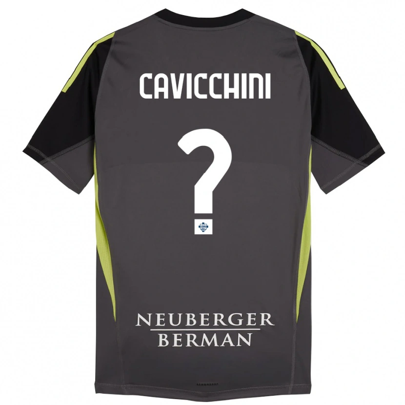 Danxen Herren Leonardo Cavicchini #0 Trikot Schwarz Hellgrün Torwarttrikot 2025/26