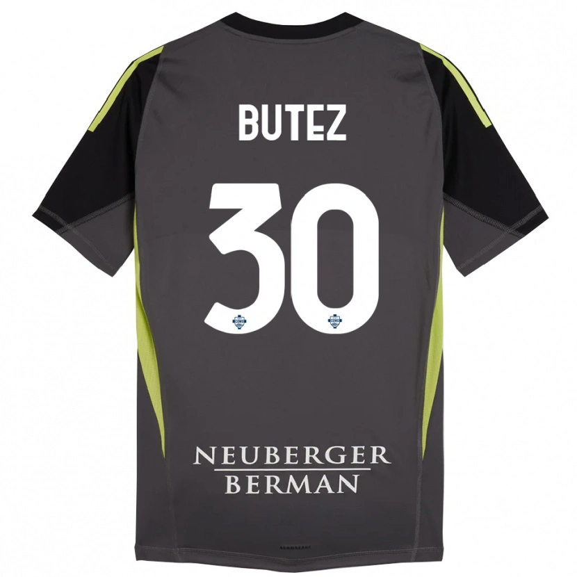 Danxen Herren Jean Butez #30 Trikot Schwarz Hellgrün Torwarttrikot 2025/26