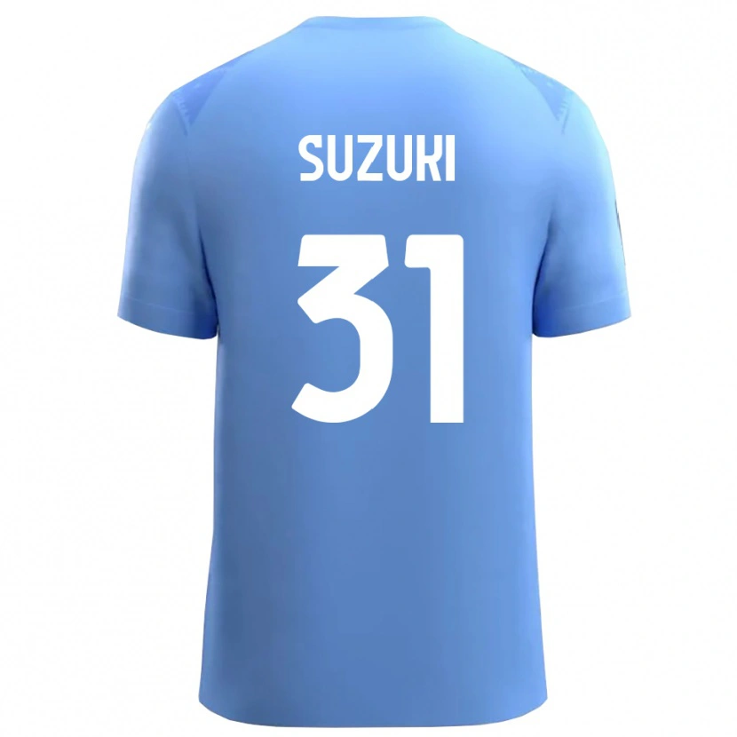 Danxen Herren Zion Suzuki #31 Trikot Himmelblau Weiß Torwarttrikot 2025/26