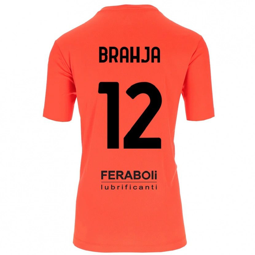 Danxen Herren Thomas Brahja #12 Trikot Orange Rot Schwarz Torwarttrikot 2025/26