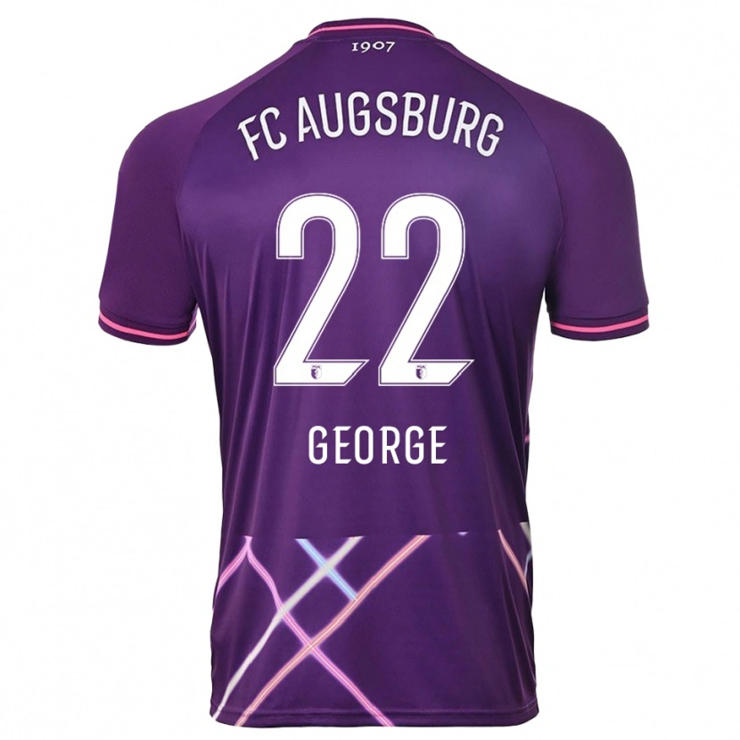 Danxen Herren Noah George #22 Trikot Lila Pink Torwarttrikot 2025/26