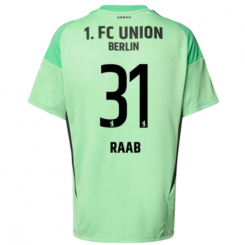 Danxen Herren Matheo Raab #31 Trikot Hellgrün Schwarz Torwarttrikot 2025/26