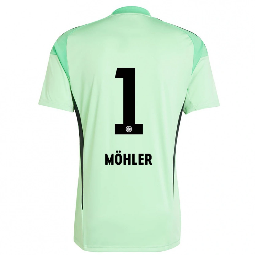 Danxen Herren Emil Möhler #1 Trikot Hellgrün Schwarz Torwarttrikot 2025/26