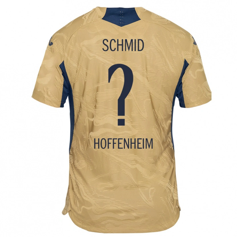 Danxen Herren Juliane Schmid #0 Trikot Hellbraun Schwarz Torwarttrikot 2025/26