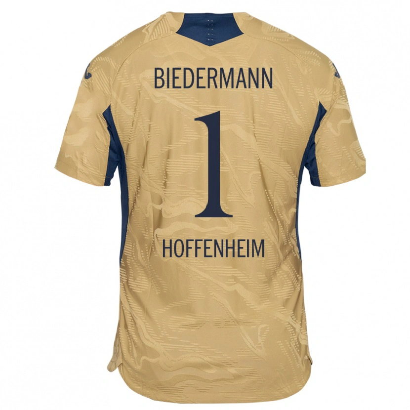 Danxen Herren Nico Biedermann #1 Trikot Hellbraun Schwarz Torwarttrikot 2025/26
