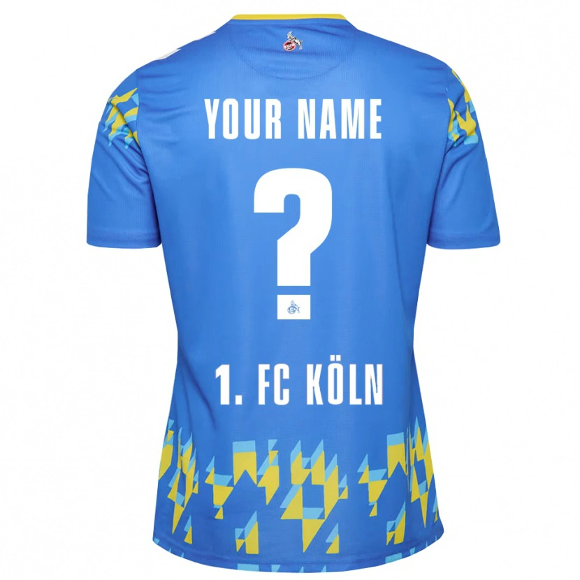 Danxen Herren 1. FC Köln Kornblumenblau Trikot Torwarttrikot 2025/26