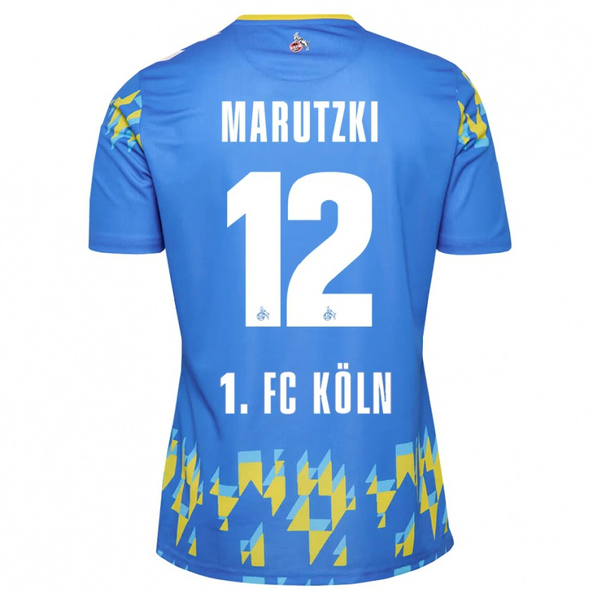 Danxen Herren Mikolaj Marutzki #12 Trikot Kornblumenblau Torwarttrikot 2025/26
