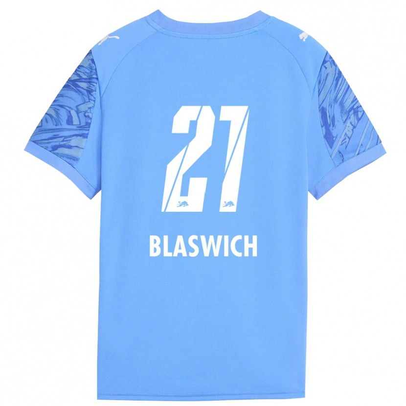 Danxen Herren Janis Blaswich #21 Trikot Königsblau Rot Torwarttrikot 2025/26