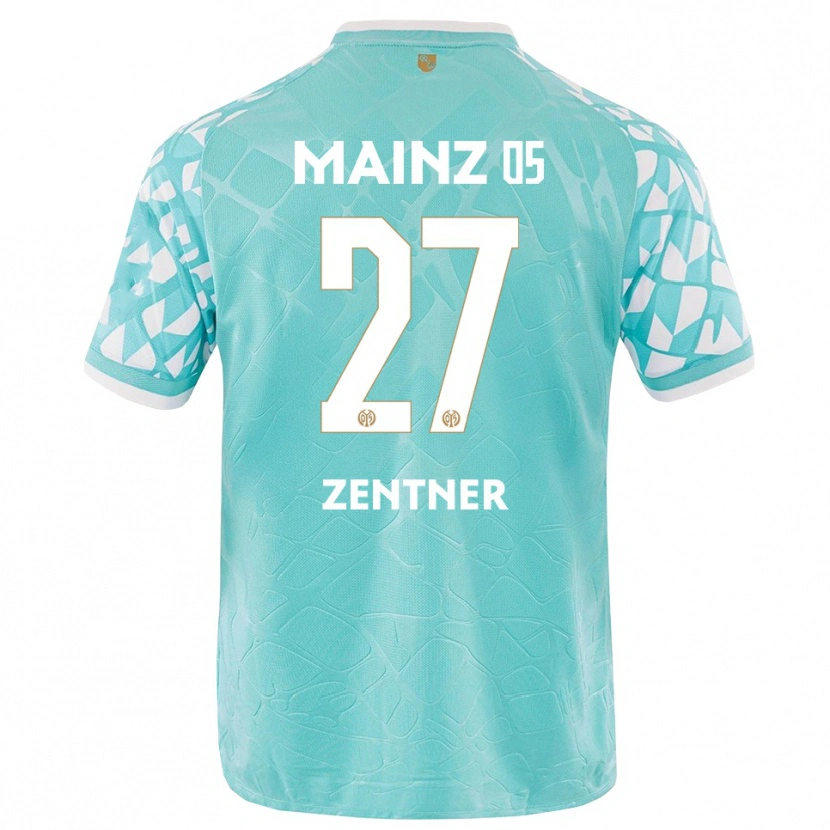 Danxen Herren Robin Zentner #27 Trikot Türkis Weiß Torwarttrikot 2025/26