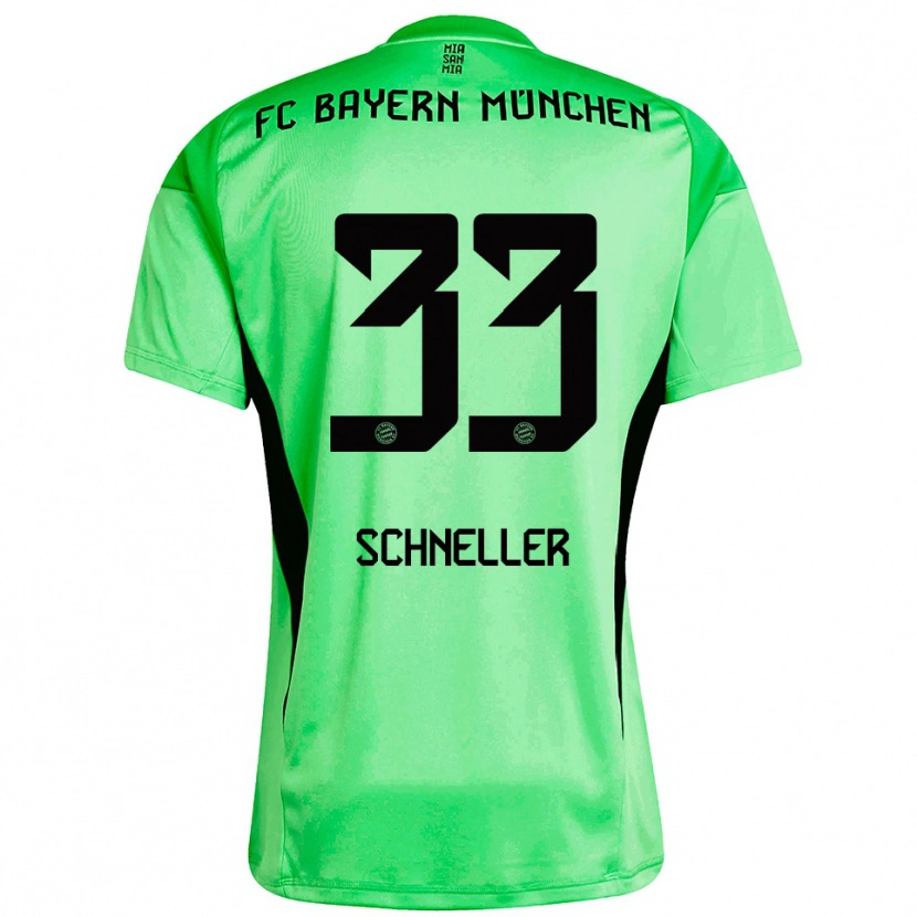 Danxen Herren Lukas Schneller #33 Trikot Mittel Frühlingsgrün Torwarttrikot 2025/26