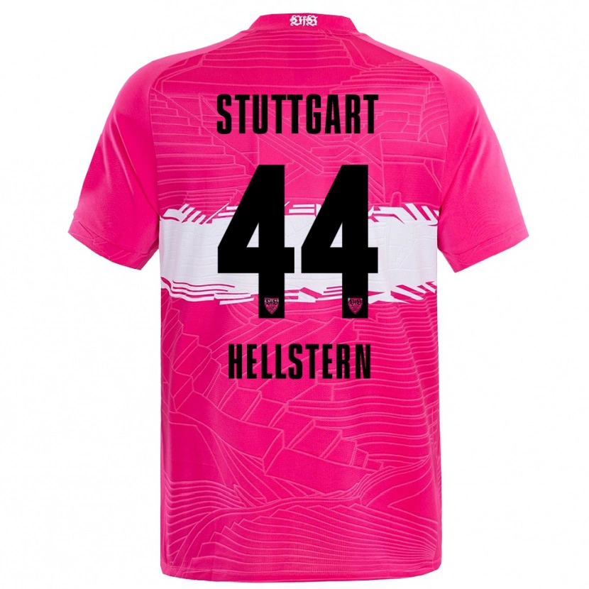 Danxen Herren Florian Hellstern #44 Trikot Tiefrosa Schwarz Torwarttrikot 2025/26
